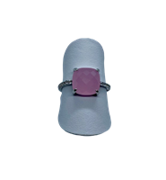 Anello Donna in Oro bianco Quarzo AN.OB.QR.2.5